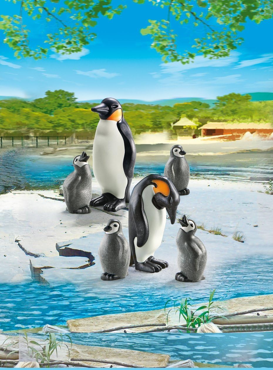 playmobil penguin family