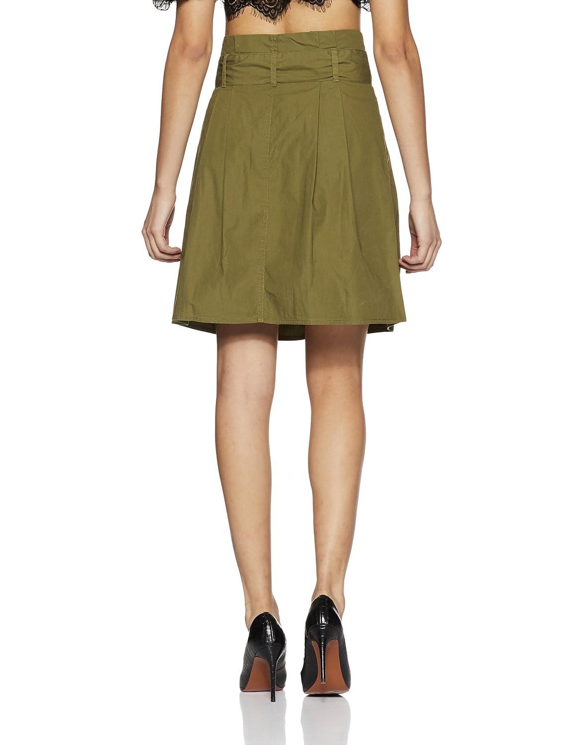 united colors of benetton women's a-line mini skirt