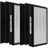 Skydiras A2 True HEPA Filter Compatible with Filtrete Room A2 Air Purifier FAP-C02-A2, FAP-C03-A2, FAP-T03-A2, FAP-SC02L, Part # 1150101, 2-Pack