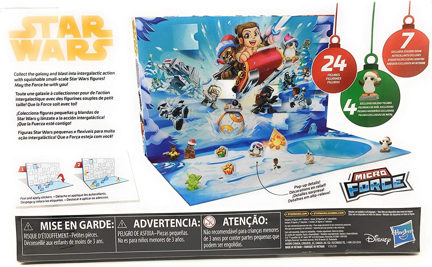 star wars micro force advent calendar