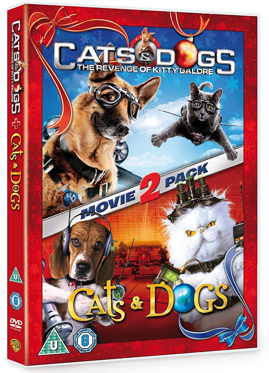 Cats And Dogs/Cats And Dogs: The Revenge Of Kitty Galore [DVD] [2010]