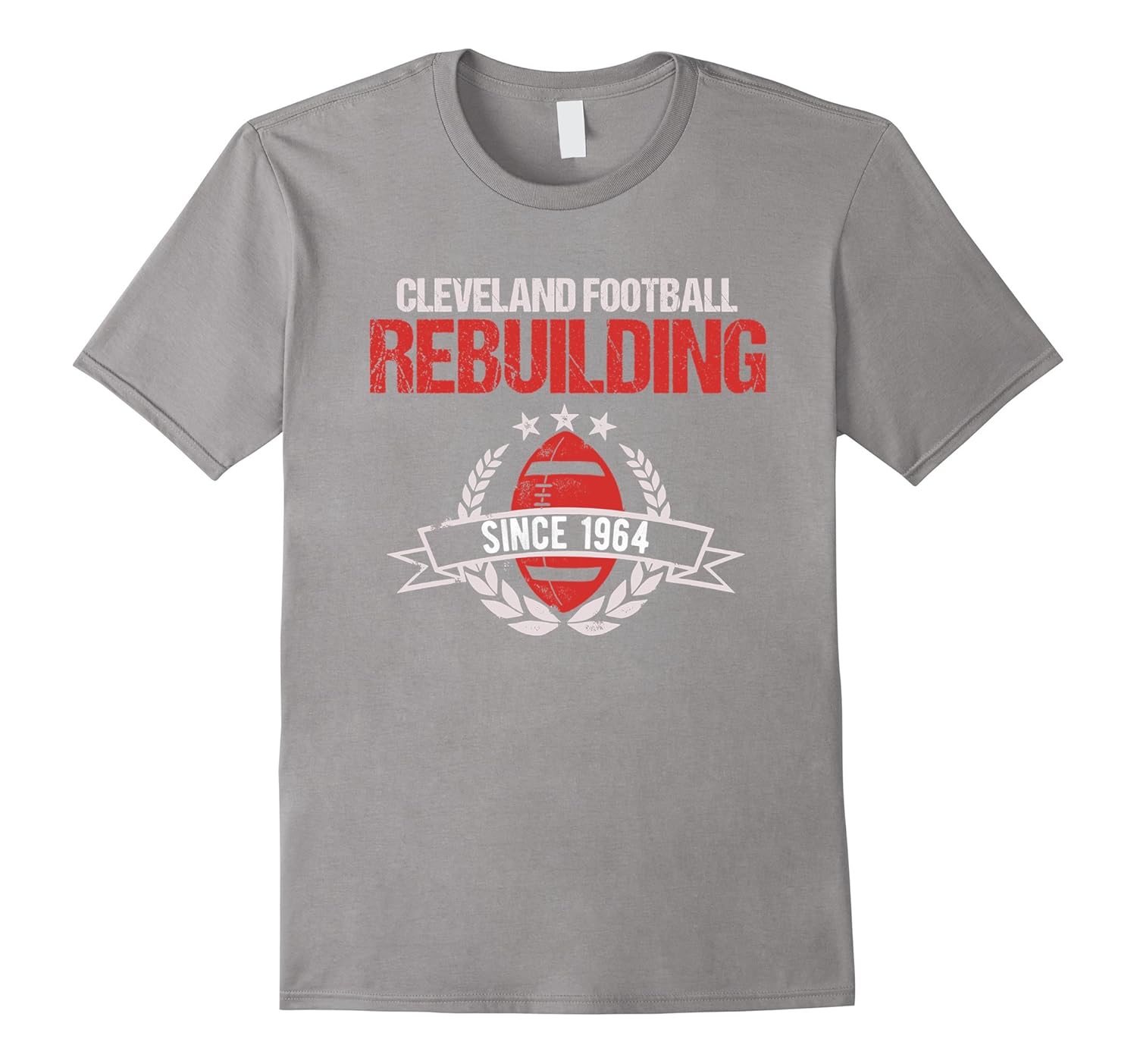 Cleveland Football Rebuilding T Shirt Vintage Funny Tee-ANZ