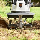 VonHaus Electric Tiller Corded 1050W 320mm 22cm Depth 4 Blades 10m Cable view 8
