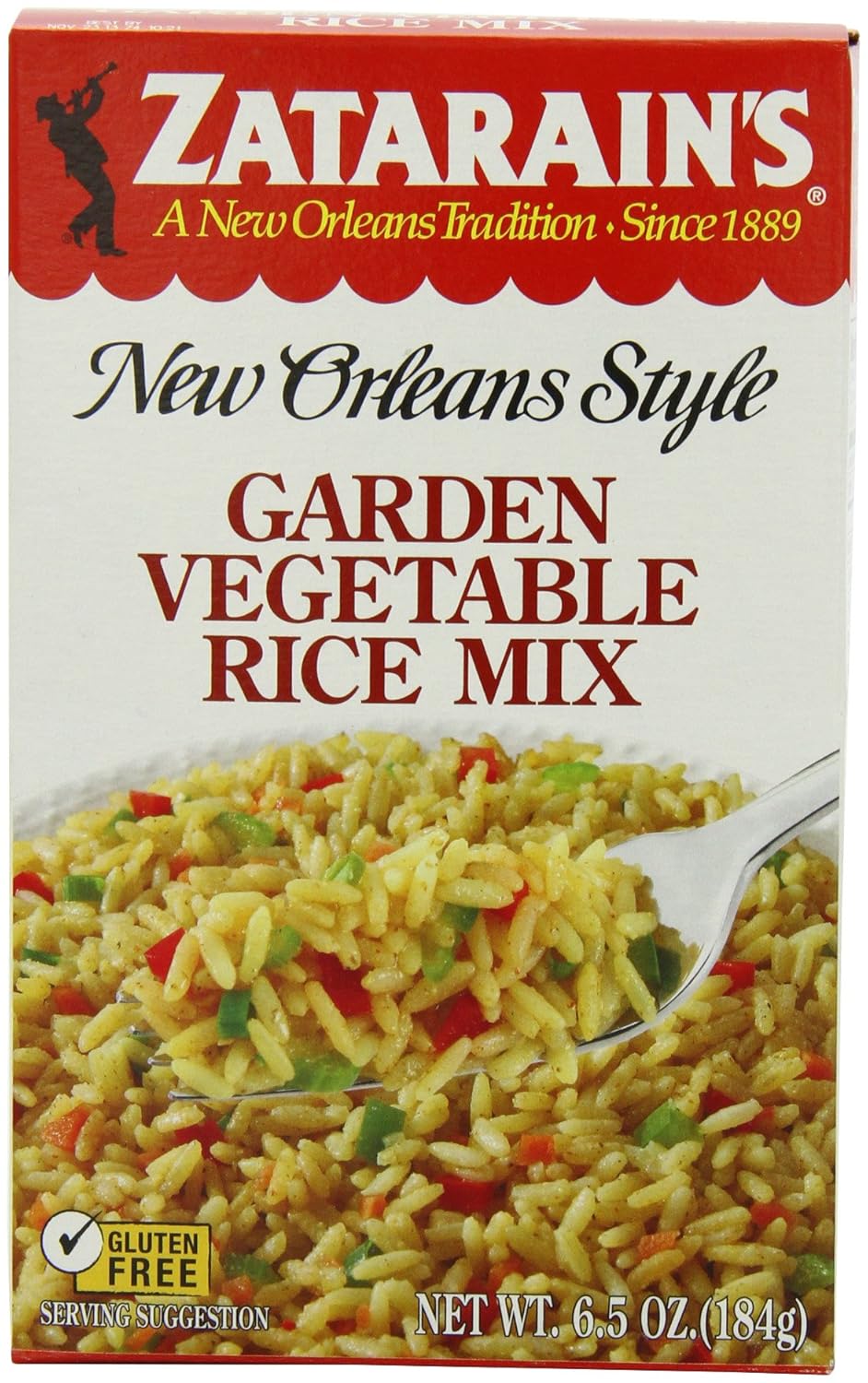 Zatarain Foods Garden Vegetable Rice Mix, 6.5 Ounce (Pack