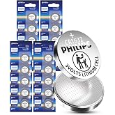 PHILIPS CR1632-20 Pack 3V Lithium Cell Batteries 10 Year Shelf Life | Child Resistant Packaging, Stable Discharge for Key Fob, Car Remote &amp; Small Electronics