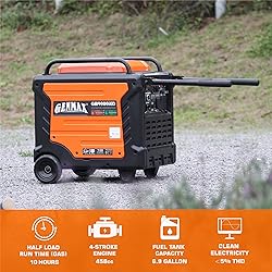 GENMAX Portable Generator, 9000W Super QuietDual