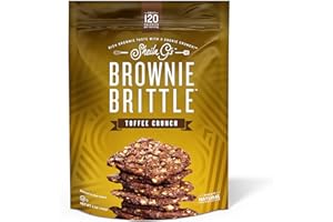 Sheila G's Brownie Brittle, Toffee Crunch, 5 Ounce Bag (Pack of 6) (Packaging May Vary)
