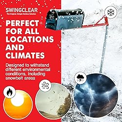 SwingClear, Mailbox Support Post with Swinging Boom