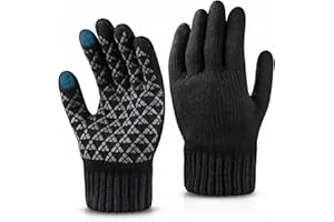Daisiki Winter Gloves for Women Warm Cozy Gloves for Cold Weather Lined with Thick Alpaca Fleece