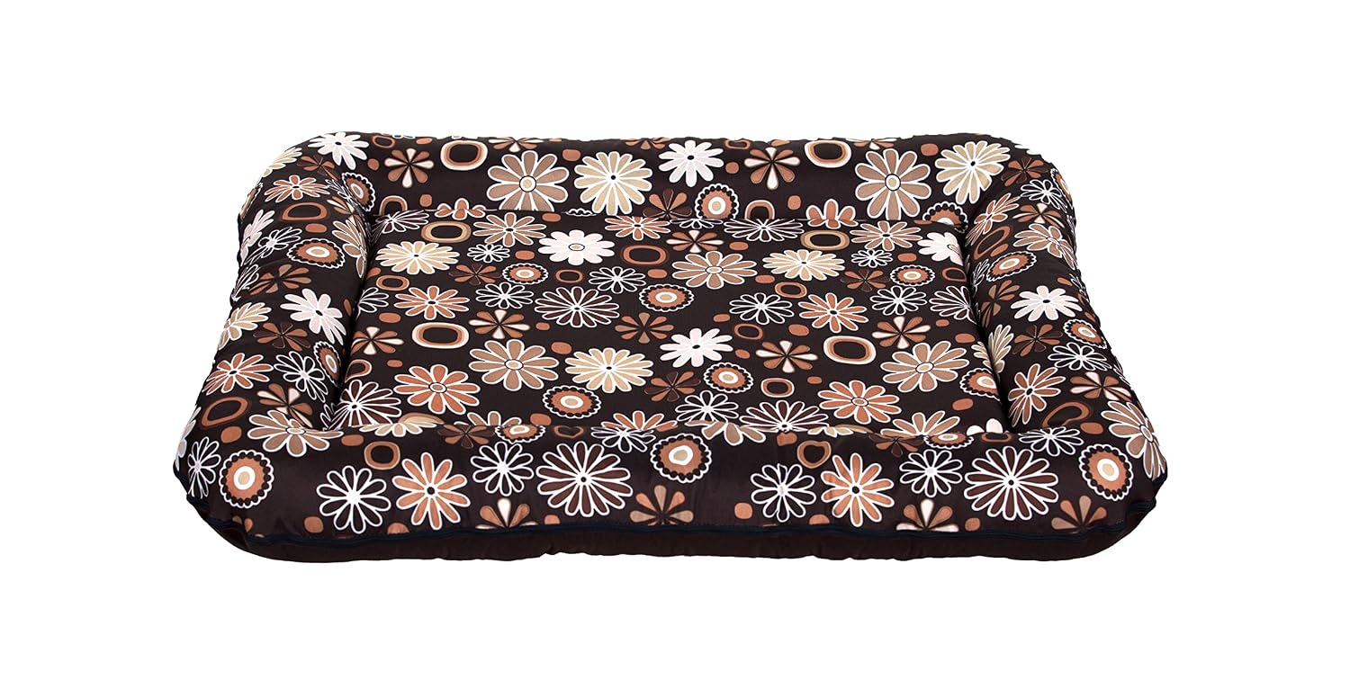 Cuccia Lucky Per Cani - Cuscino Soffice Lavabile Taglia L (90x75 Cm) Per Cani Di Tutte Le Taglie, Verde