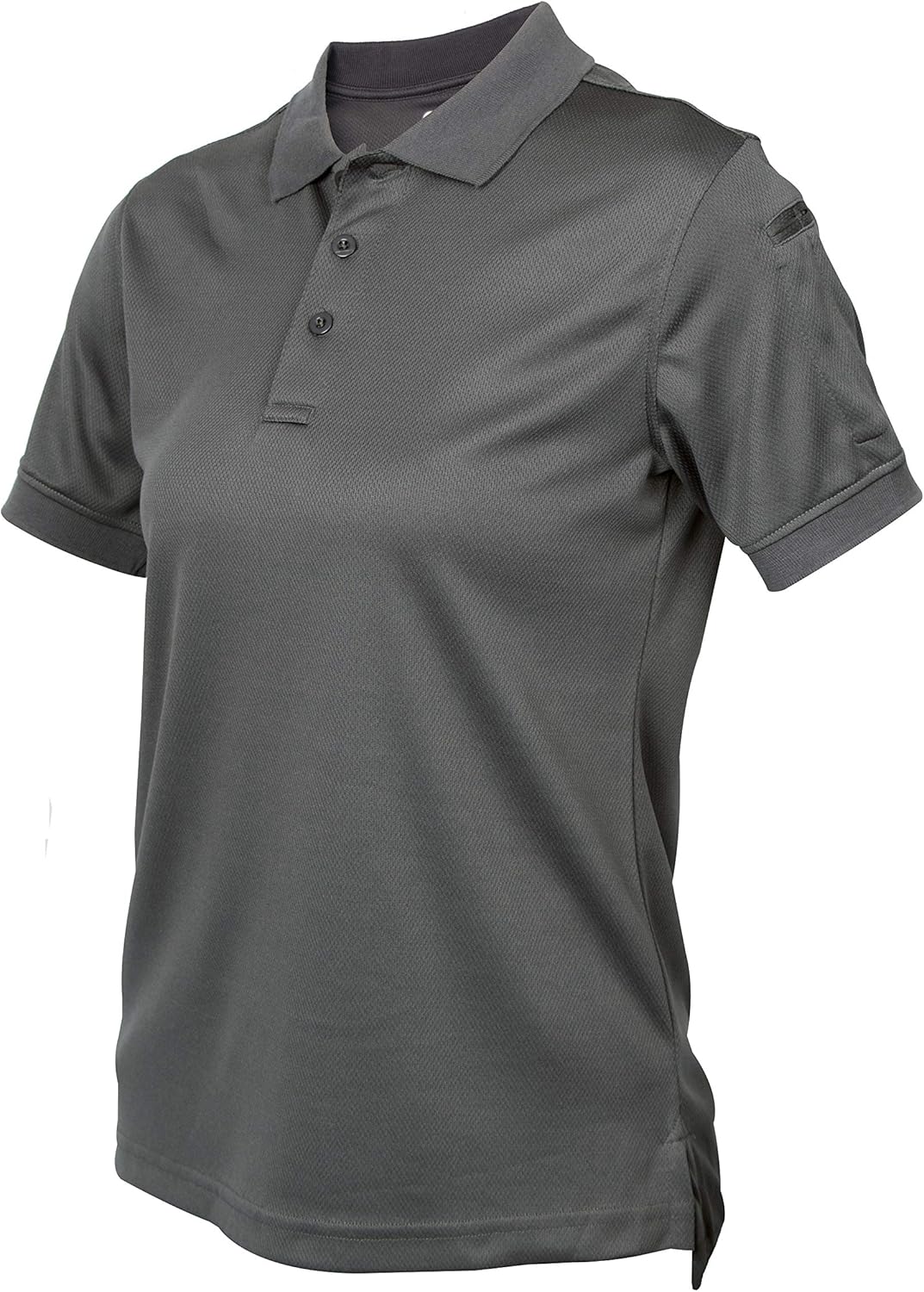 LA Police Gear Womens Anti Wrinkle Tactical Recon Jersey Polo Shirt