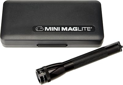 Maglite M2A01L Boxed Mini Mag AA Torch - Black Pocket LED Flashlight