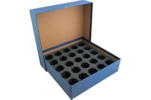 Guardhouse 500oz Silver Round/Medallion/American Silver Eagle Tube Monster Box with Foam Insert - Holds 25 Tubes