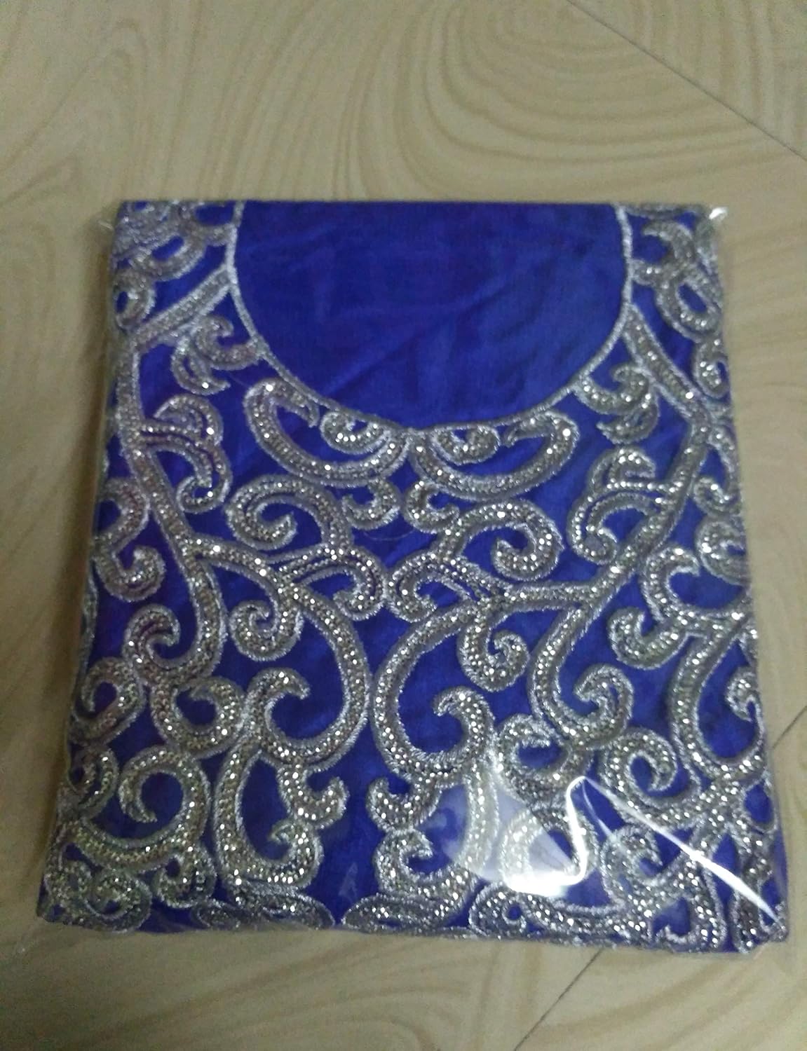 owee women's net semi stitched gown