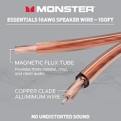 Monster Essentials High Performance Speaker Wire 16