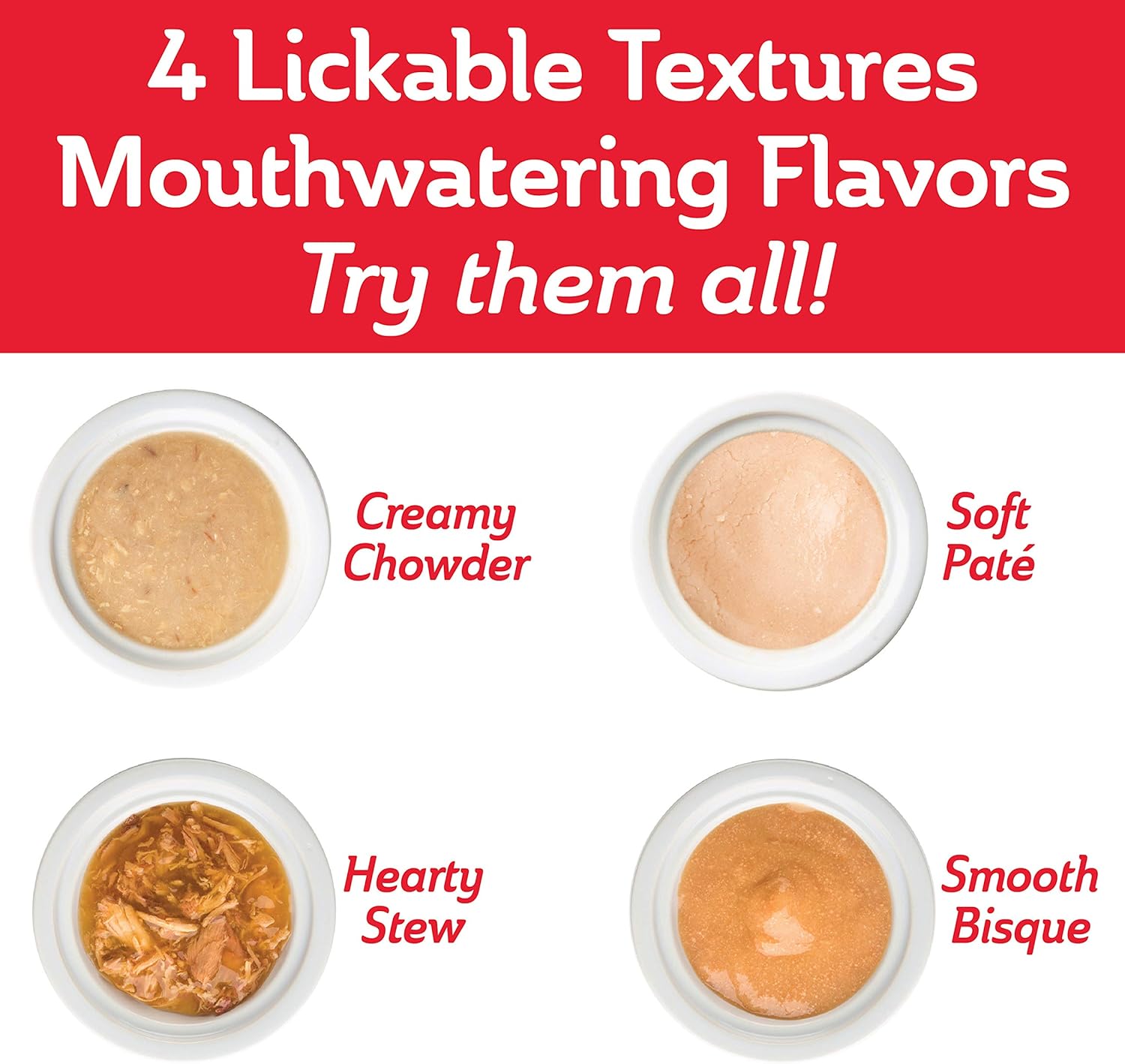 Hartz Delectables Bisque Lickable Wet Cat Treats - Chicken, Tuna & Shrimp : Pet Supplies