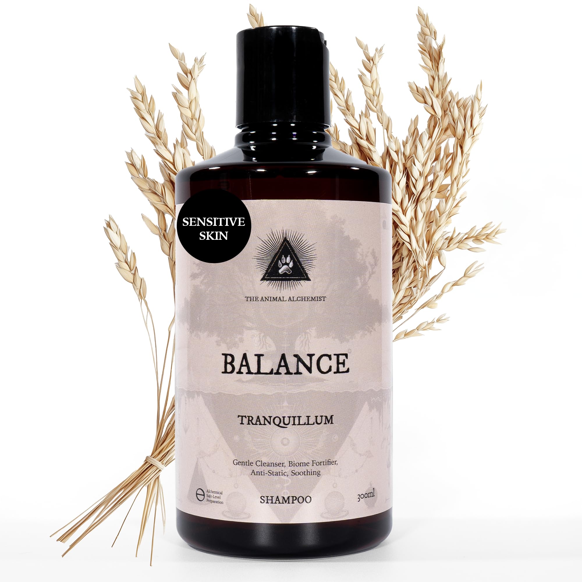 Anti Itch Sensitive Shampoo for Dogs & Puppies | Balance: Hypoallergenic, Gentle Cleanser, Prebiotic Skin Fortifier, Soothing & Hydrating, Anti-static | Zero Added Fragrance Allergens.