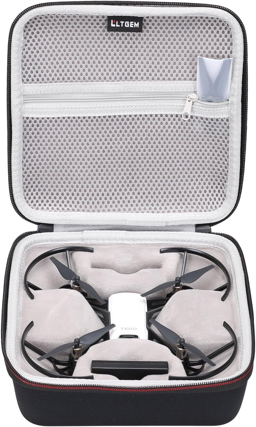 LTGEM EVA Hard Case for DJI Tello Quadcopter Drone - Travel Protective Carrying Storage Bag