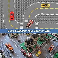 6 Pack Road Base Plates for Building, Compatible