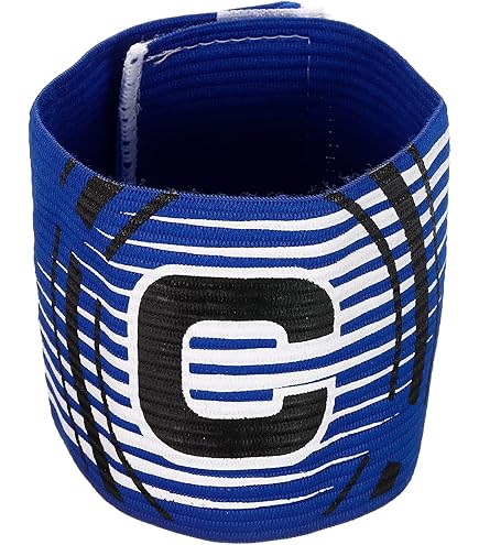 PATIKIL Fußball-Kapitänsarmband - Elastisches Armband Mit Klettverschluss Für Mannschaftssport