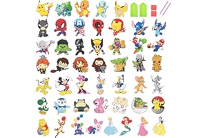 KOJEFCV 48 Pcs Cartoon Diamond Art Painting Sticker Kits for Kids-Cartoon Diamond Gem Stickers Kit,5D Gem Art Stickers Mosaic for Kids Gift for Boys Girls 4-8-10-12 Years Old