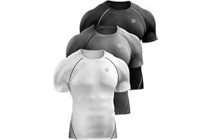 NELEUS Men's Compression Baselayer Athletic Workout T Shirts
