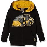 John Deere Tractor Infant Toddler Boy Zip Front Fleece Hoody Sweatshirt