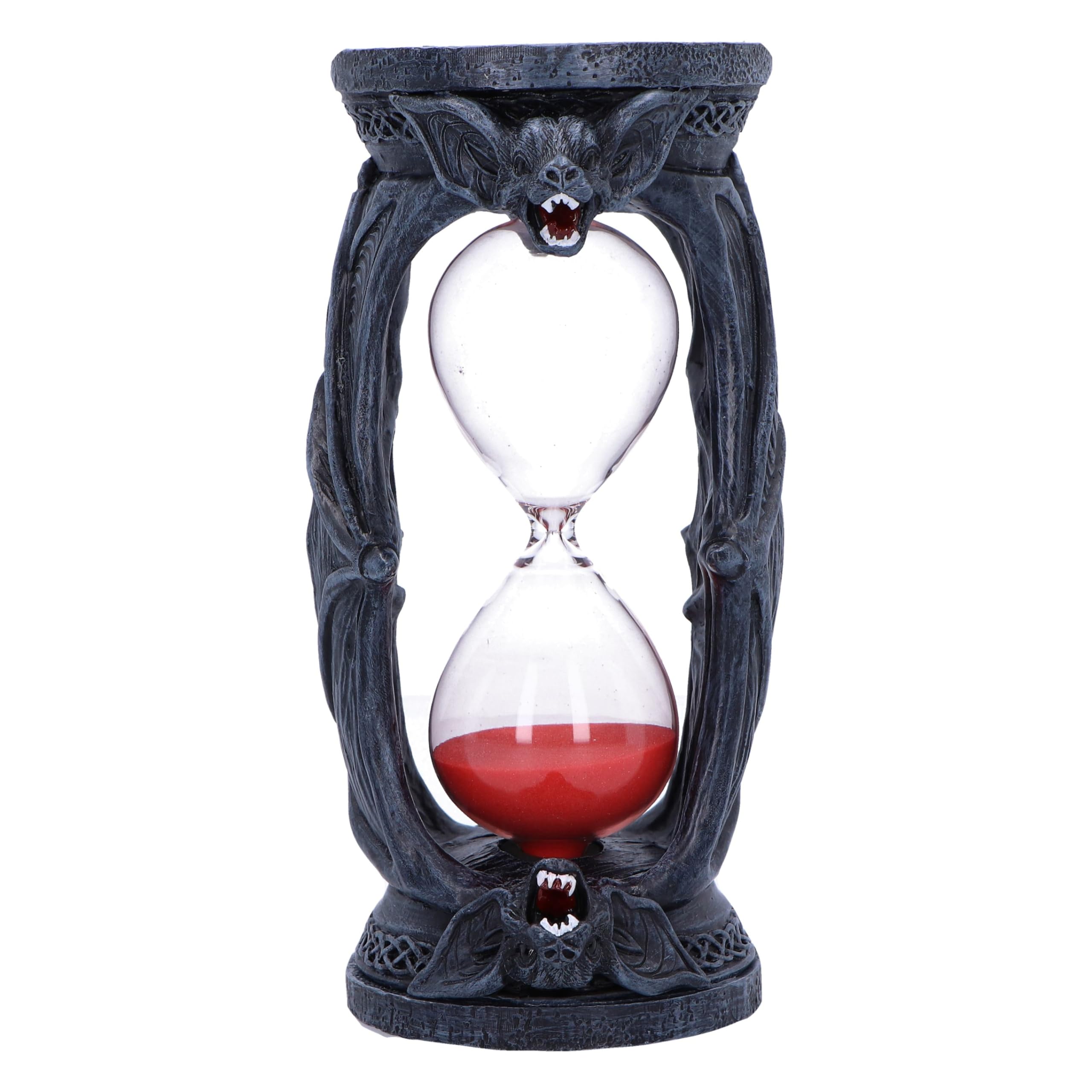 Nemesis Now Sand Timer, Resin, Black, 19.5cm