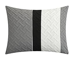 Chic Home Osnat 10 Piece Color Block Quilted