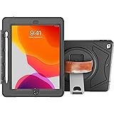 New Trent iPad 9th Generation Case (2021), iPad 8th Generation Case (2020), iPad 7th Generation Case (2019) with Pencil Holde