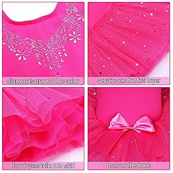 BAOHULU Ballet Leotards for Girls Full Skirted