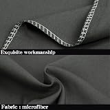 NTBAY 2 Pack 50x90 cm 100% Brushed Microfiber Pillowcases Dark Grey view 2