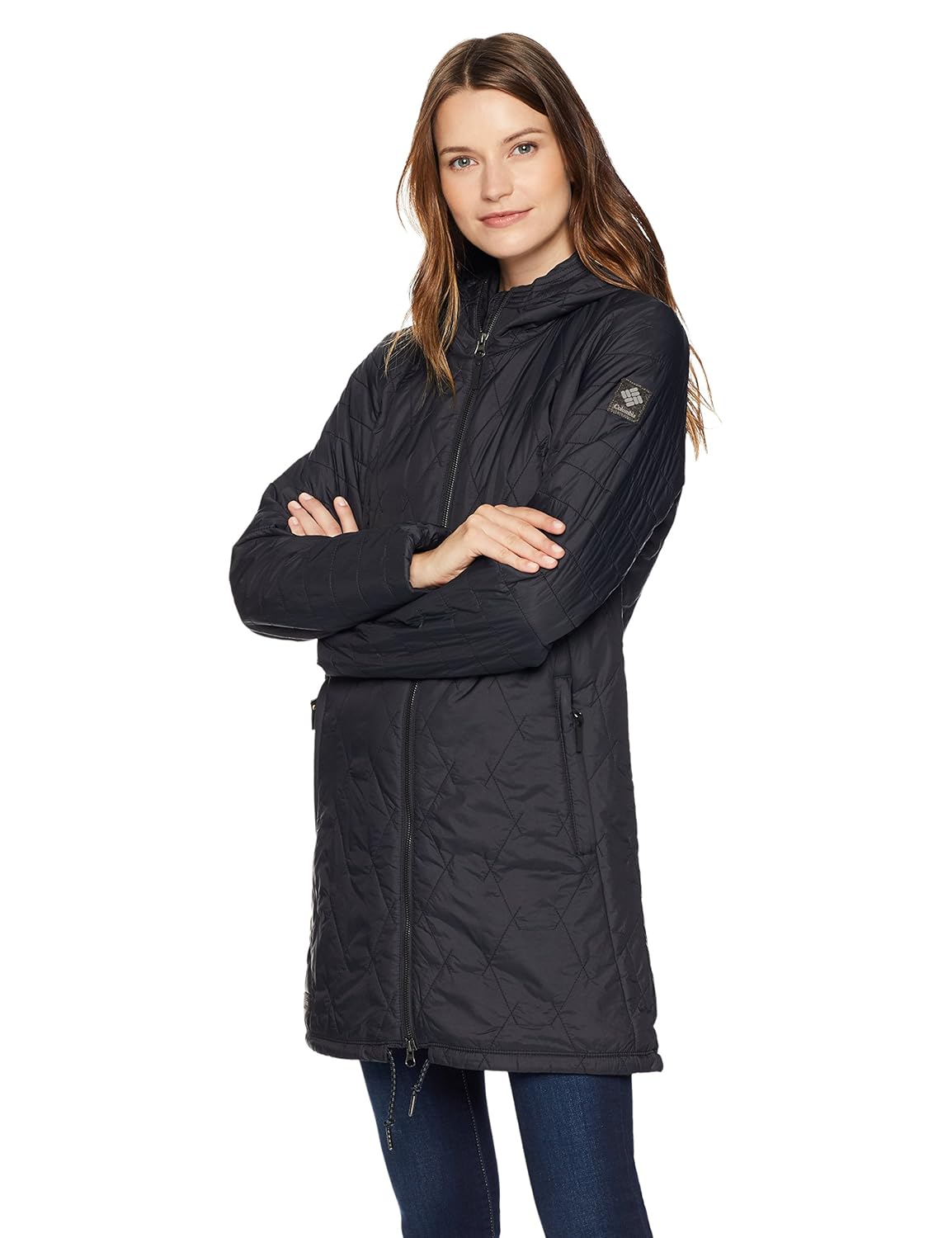 women's castle crest mid jacket