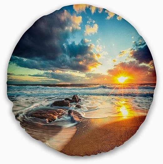 Get Almohada Decorativa De 16 Pulgadas Con Diseno De Paisaje De Playa For iPhone Free Get Wallpaper Almohada Decorativa De 16 Pulgadas Con Diseno De Paisaje De Playa Desktop Wallpaper