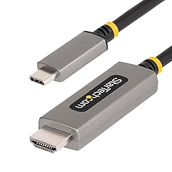 StarTech.com 6ft (2m) USB-C to HDMI Adapter