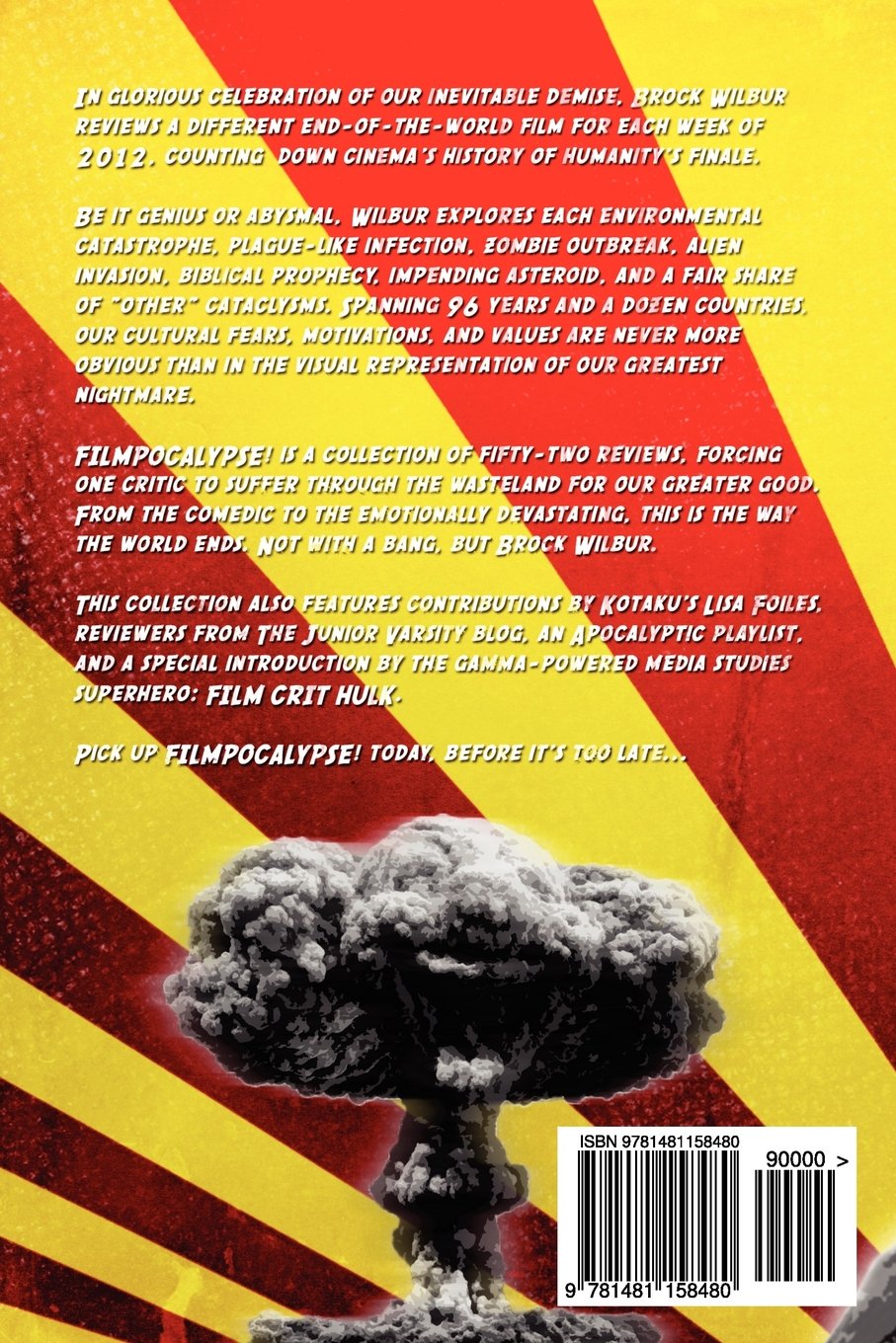 Amazoncom Filmpocalypse 52 Cinematic Visions Of The End - 