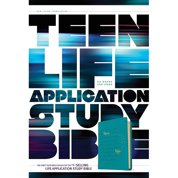 NLT Teen Life Application Study Bible (LeatherLike, Black): New