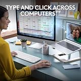 Logitech MK950 Signature Slim Wireless Keyboard and Mouse Combo UK view 3