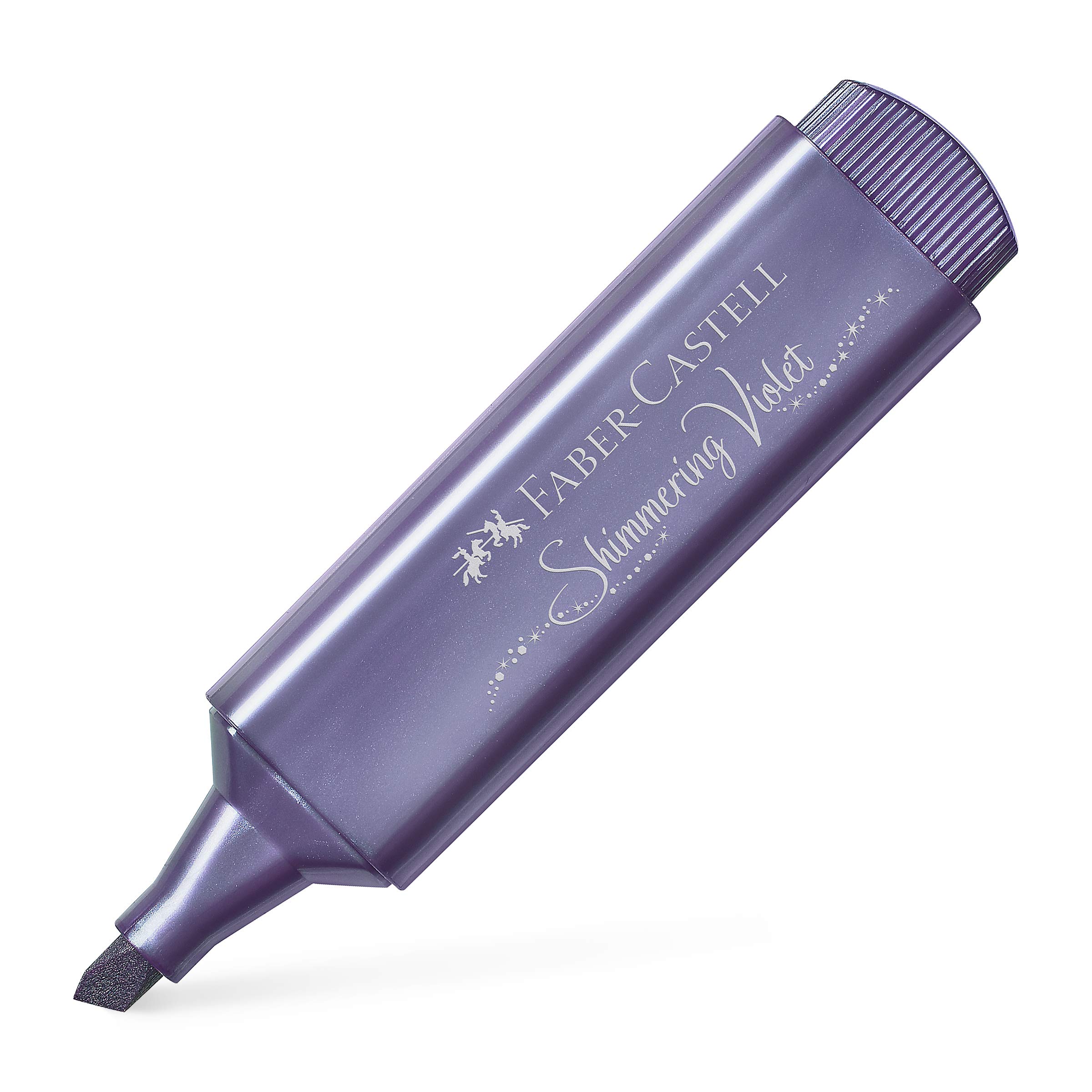 FABER-CASTELL 154678 – Highlighter TL 46, Metallic Violet, 1 Piece