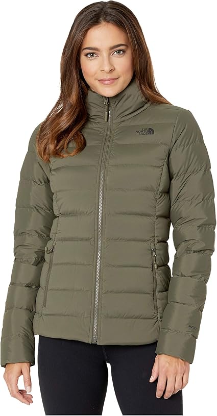 Veste à capuche en duvet extensible pour femme Clearance
