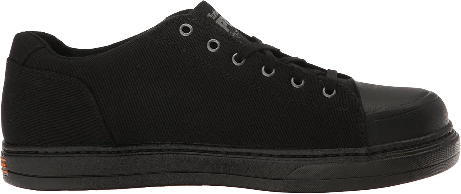 Timberland PRO Men's Disruptor Oxford Alloy Safety Toe EH Industrial & Construction Shoe, Black/Black Canvas, 11.5: Shoes