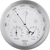 Youshiko 3 in 1 Weather Station Stainless Steel Frame 14 cm UK Warranty view 1