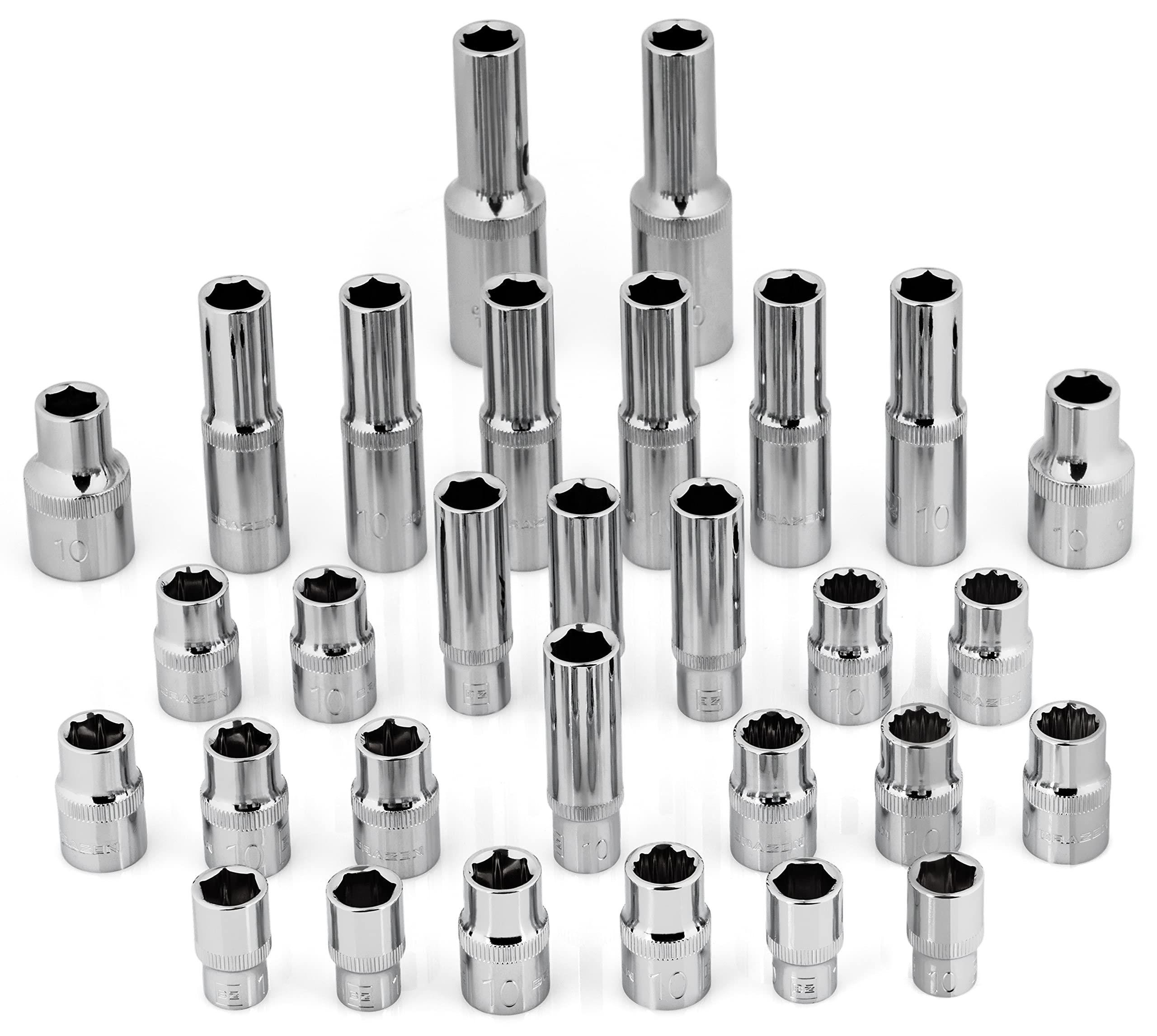 BRAZEN 10mm Socket Shop Pack
