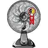 WAP FLOW TURBO Ventilador 2 em 1 Mesa e Parede 180W 50 cm 8 Pás Potente Silencioso e Econômico com 3 Velocidades 220V