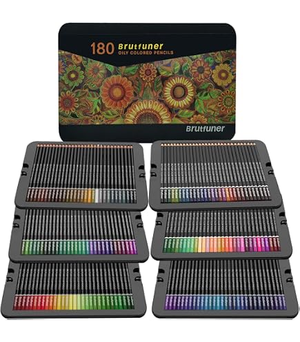 520 Color Colored Pencils Set - Professional Oil Based Art Pencils For Drawing & Coloring