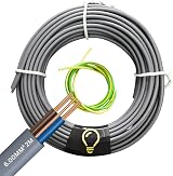SHPELEC 6mm Twin and Earth with Earth Sleeving 2m Premium PVC Cable view 2