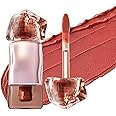 Mistine Cream Lip Gloss Thai latte Long Lasting Lip Gloss Non-sticky Silk Smooth Mist Matte Finish Lip Tint Gloss M02 Milk Apricot Dirty 0.1 fl oz 1 Count