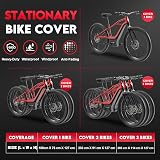 Zettum 3-Bike Full Cover 203x114x127cm 600D PU Waterproof Outdoor view 4