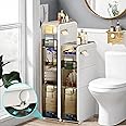 Amazon.com: 4 Tier Narrow Slim Bathroom Storage Cabinet, Skinny ...