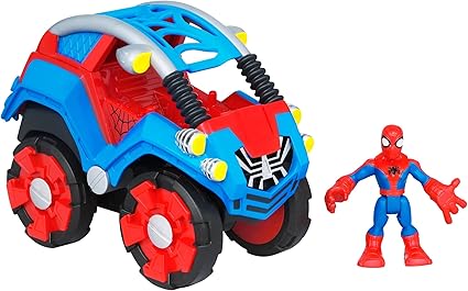 flipping spider man toy